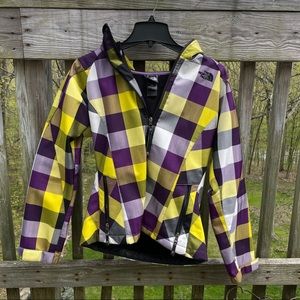 The North Face hooded TNF APEX soft shell jacket